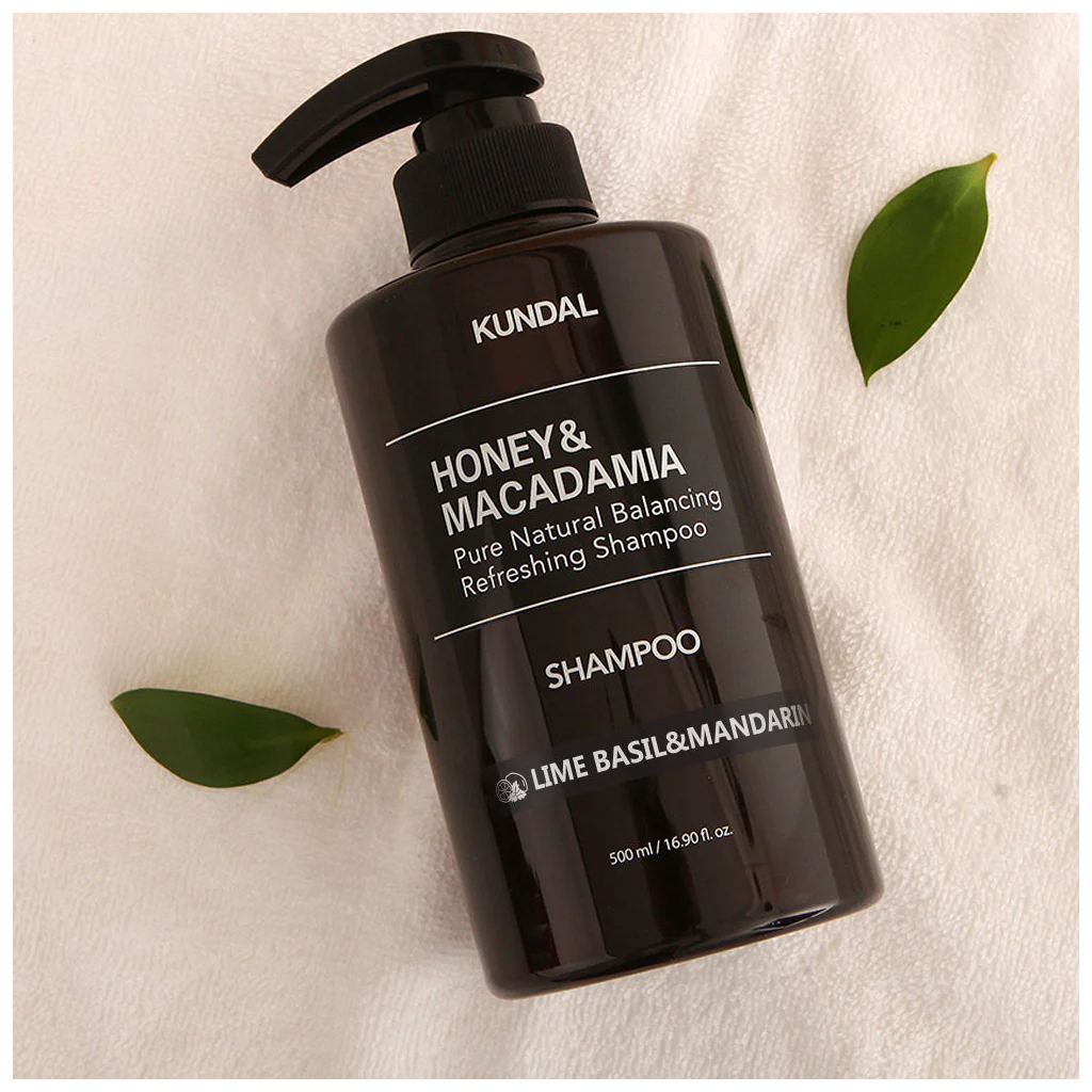 Шампунь Kundal Honey & Macadamia Nature Shampoo Lime Basil & Mandarin 500 мл (8809693259465) - зображення 2
