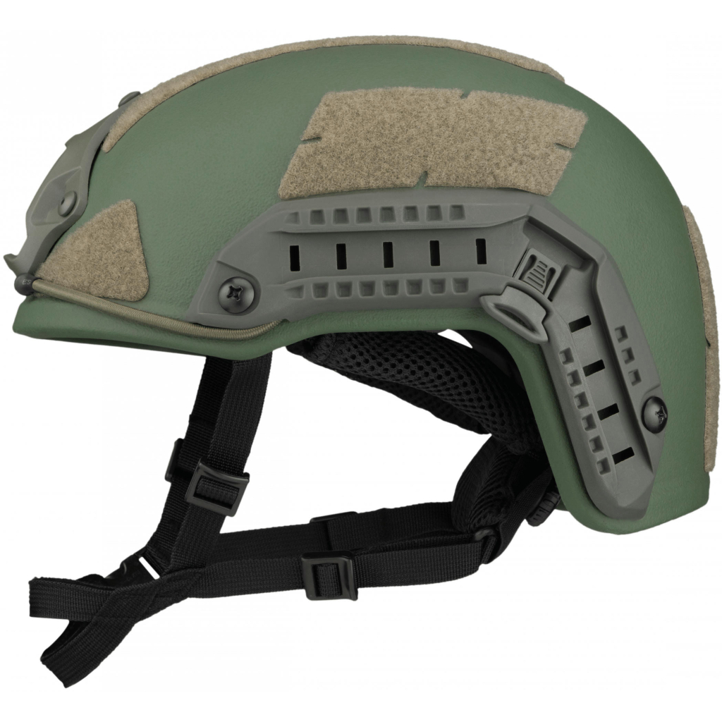 Шолом військовий Ukrainian Armor FAST Устраш 1.0, розмір M, зелений (FASTMRG) - изображение 4