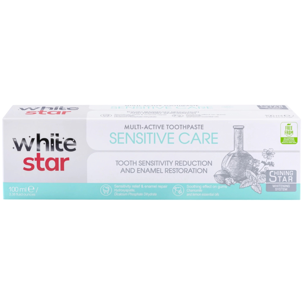 Зубна паста White Star Sensitive Care 100 мл (3800237400287) - зображення 2