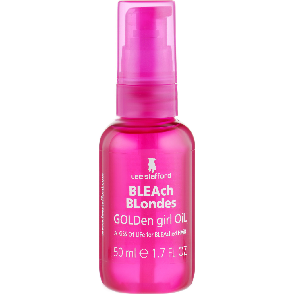 Олія для волосся Lee Stafford Bleach Blondes Golden Girl Oil для освітленого волосся 50 мл (886011001294) - зображення 1