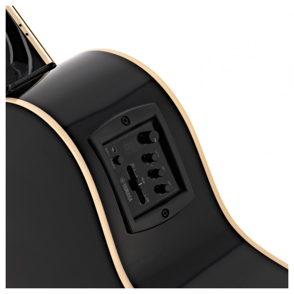Гітара електроакустична Yamaha CPX600 Black - зображення 4