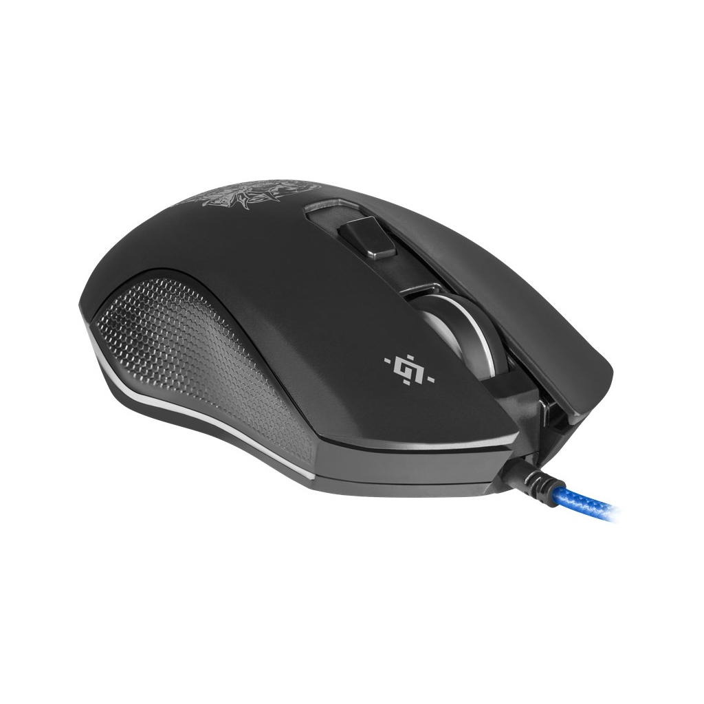 Мишка Defender Sleipnir GM-927 USB Black+ Килимок (52927) - зображення 3