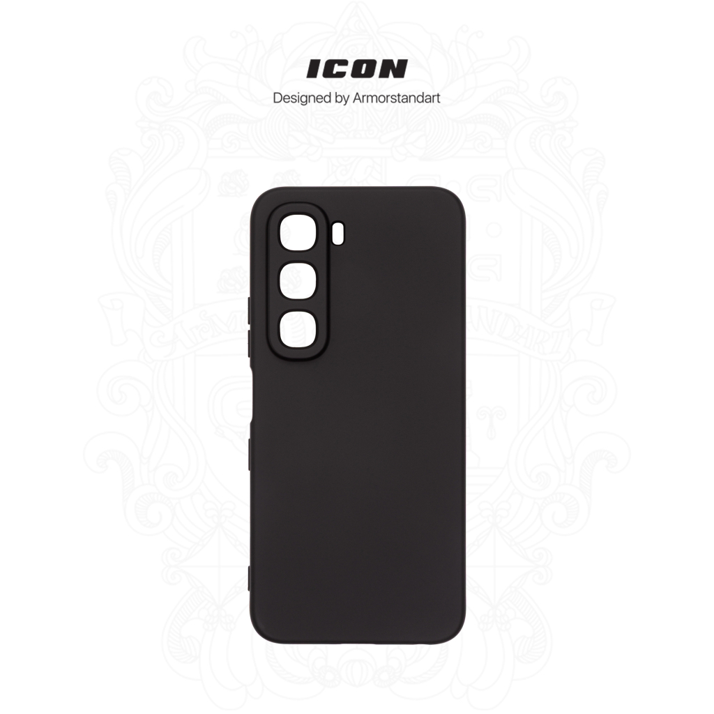 Чохол до мобільного телефона Armorstandart ICON Infinix Hot 60 4G Camera cover Black (ARM87252) - зображення 3