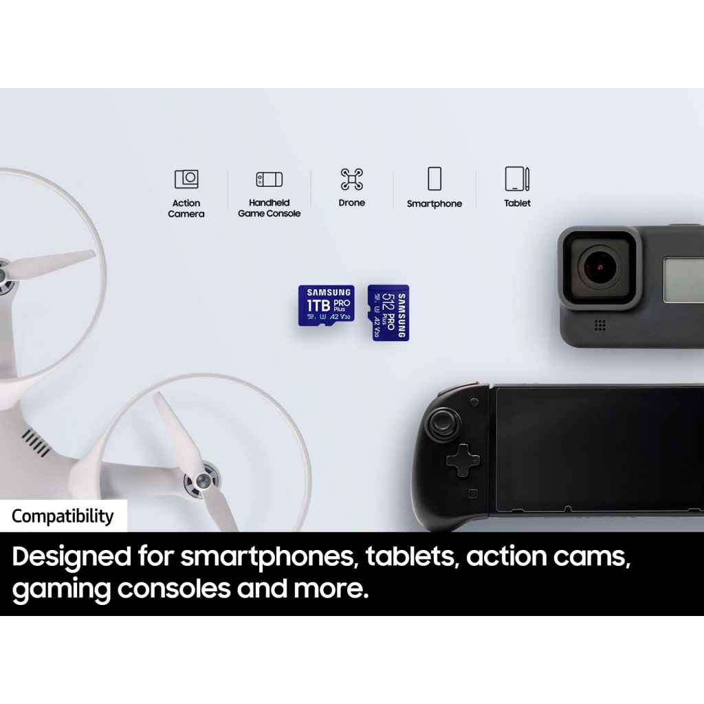 Карта пам'яті Samsung 256GB microSDXC class 10 UHS-I U3 V30 Pro Plus (MB-MD256SB/WW) - зображення 4