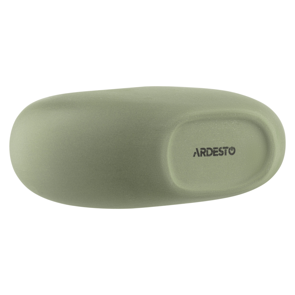 Ваза Ardesto Capri, 14х12см, порцеляна, зелений (AR3809O) - зображення 5