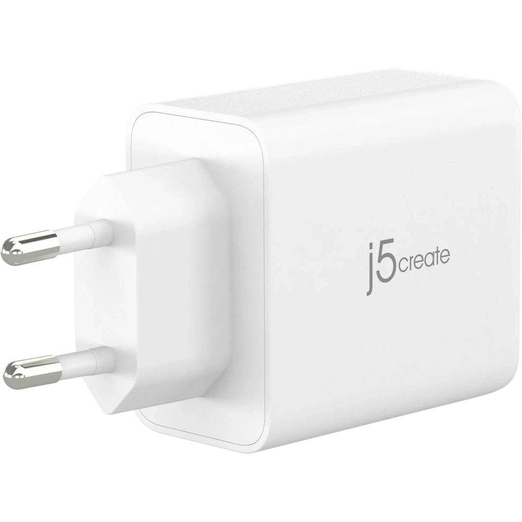 Зарядний пристрій J5create 1xUSB + 2xUSB-C 65W GaN QC3.0/PD/PPS (JUP3365E-EN) - зображення 3