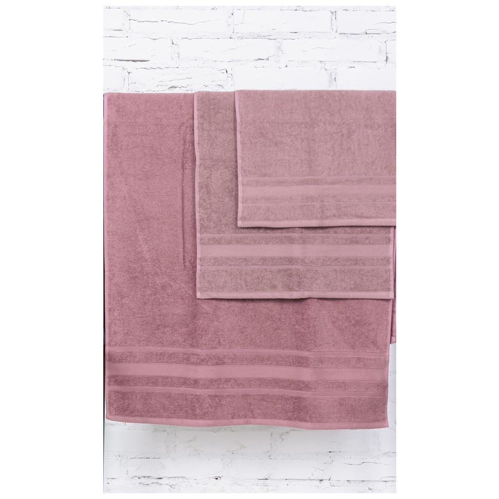 Рушник MirSon набір банний 5013 SoftNess Violet 50x90, 70x140, 100x150 (2200003182736) - зображення 2