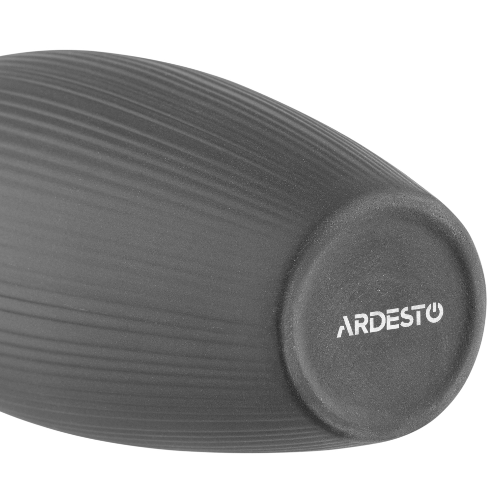 Ваза Ardesto Siena, 7х23см, порцеляна, сірий (AR3806B) - зображення 5