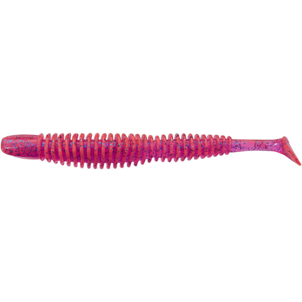 Силікон рибальський Reins Bubbling Shad 4" 443 Pink Sardine (8 шт/уп.) (1552.09.95) - зображення 1