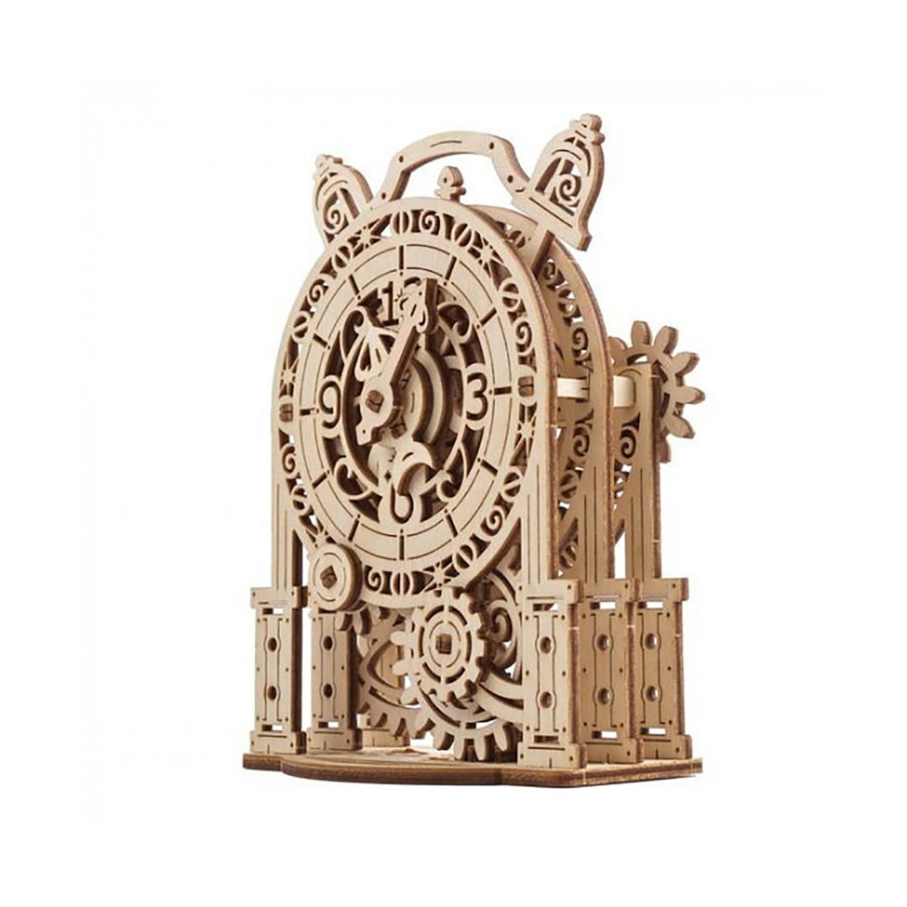 Конструктор Ugears Вінтажний будильничок (6337304) - зображення 7