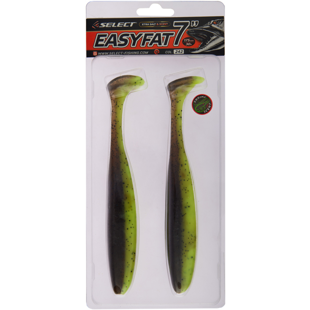 Силікон рибальський Select Easy Fat 7" 242 (2 шт/уп) (1870.72.17) - зображення 2