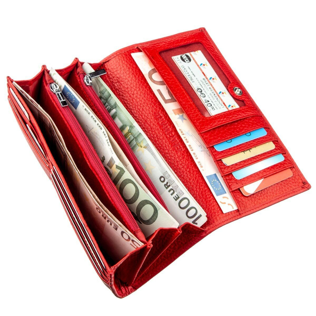 Гаманець ST Leather Червоний (18858) - зображення 7