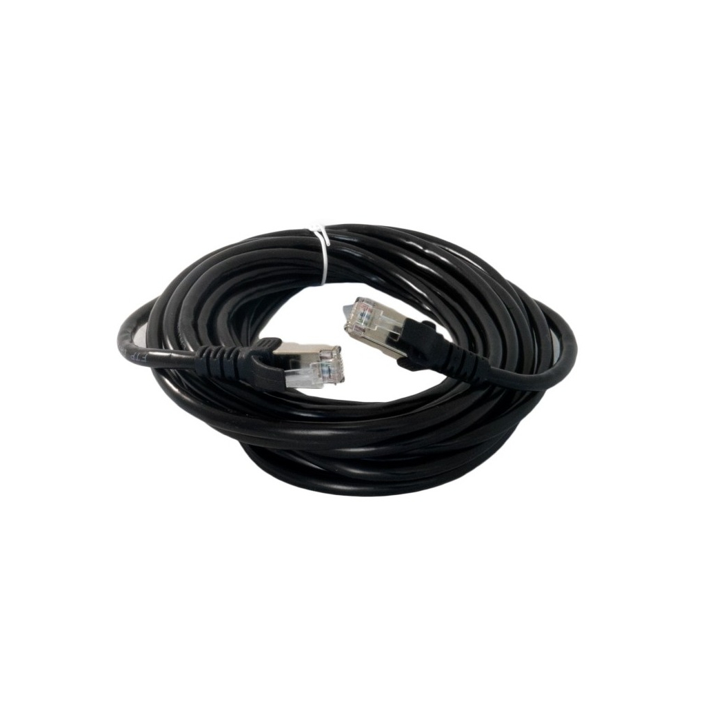 Патч-корд 5м, Cat. 6, FTP, CCA, black Extradigital (KBP1867) - изображение 1