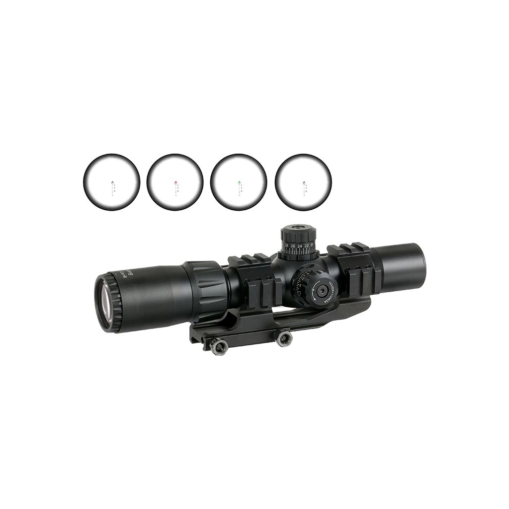 Оптичний приціл Vector Optics Mustang GenII 1-4X30 (30 мм) Illum. SFP (SCOC-29) - зображення 10