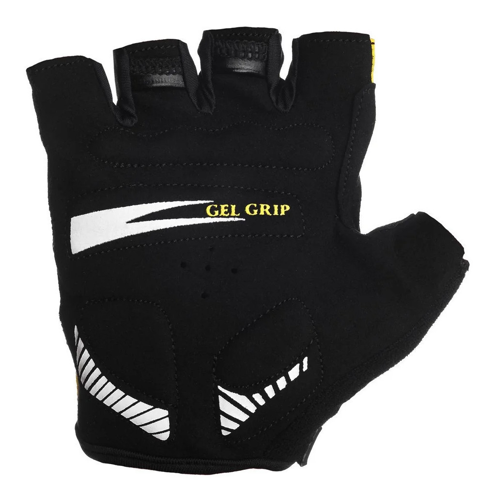 Велорукавиці PowerPlay 5028 Black/Yellow S (5028B_S_Yellow) - зображення 3