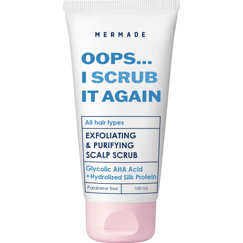 Скраб для шкіри голови Mermade Oops... I Scrub It Again Exfoliating & Purifying Scalp Scrub 100 мл (4823122900012) - изображение 1