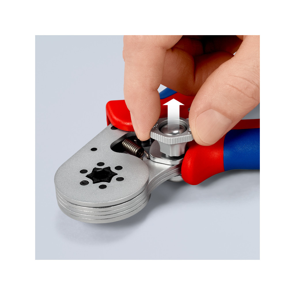 Затиск для клем KNIPEX для контактних гільз, шестигранний обжим (97 55 14) - зображення 8