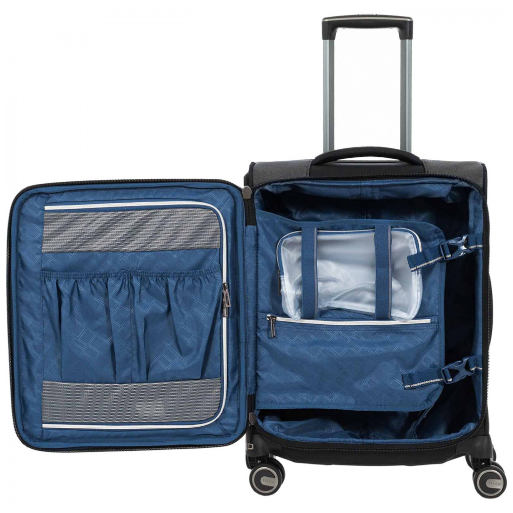 Валіза Titan Prime Black S + Cosmetic Bag (Ti391406-01) - зображення 6