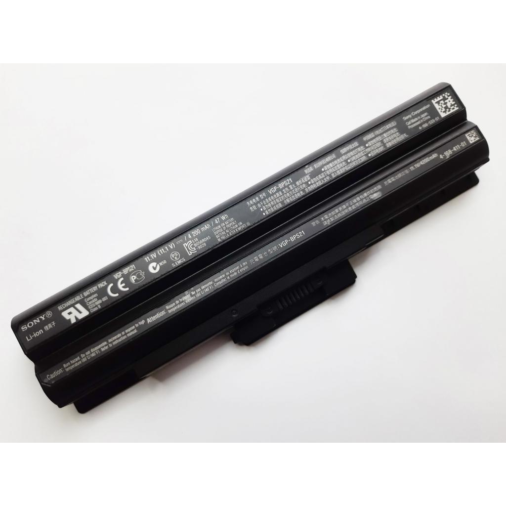 Акумулятор до ноутбука Sony VGP-BPS21 (Vaio VGN-FW), 4200mAh (47Wh), 6cell, 10.8V, Li-ion (A47621) - зображення 2