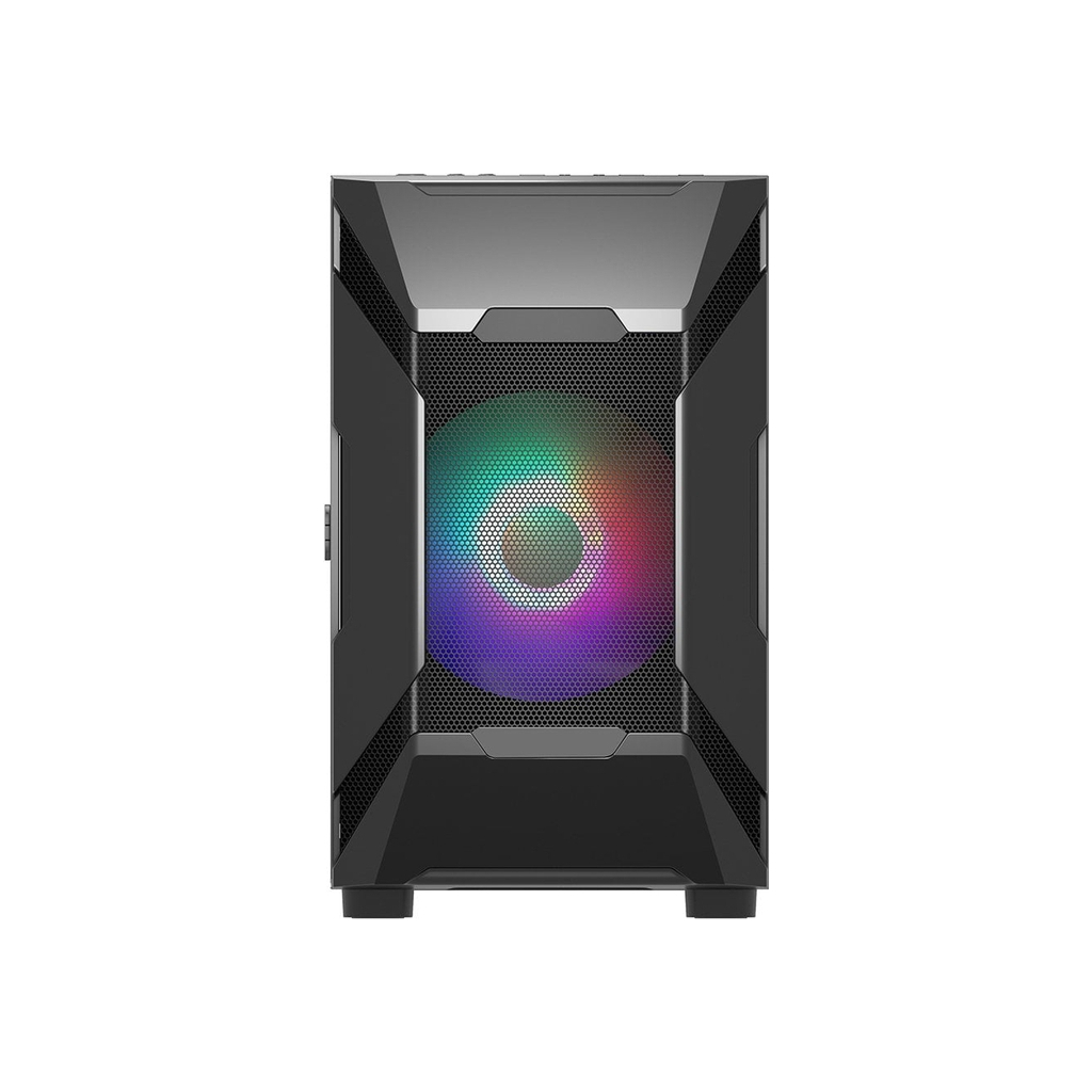 Корпус 1stPlayer D3-A-F2P-F2-BK - зображення 3