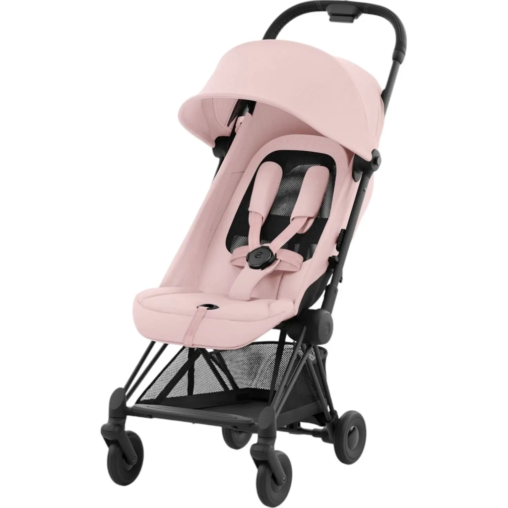 Коляска Cybex Coya Matt Black Peach Pink (522004345) - зображення 2
