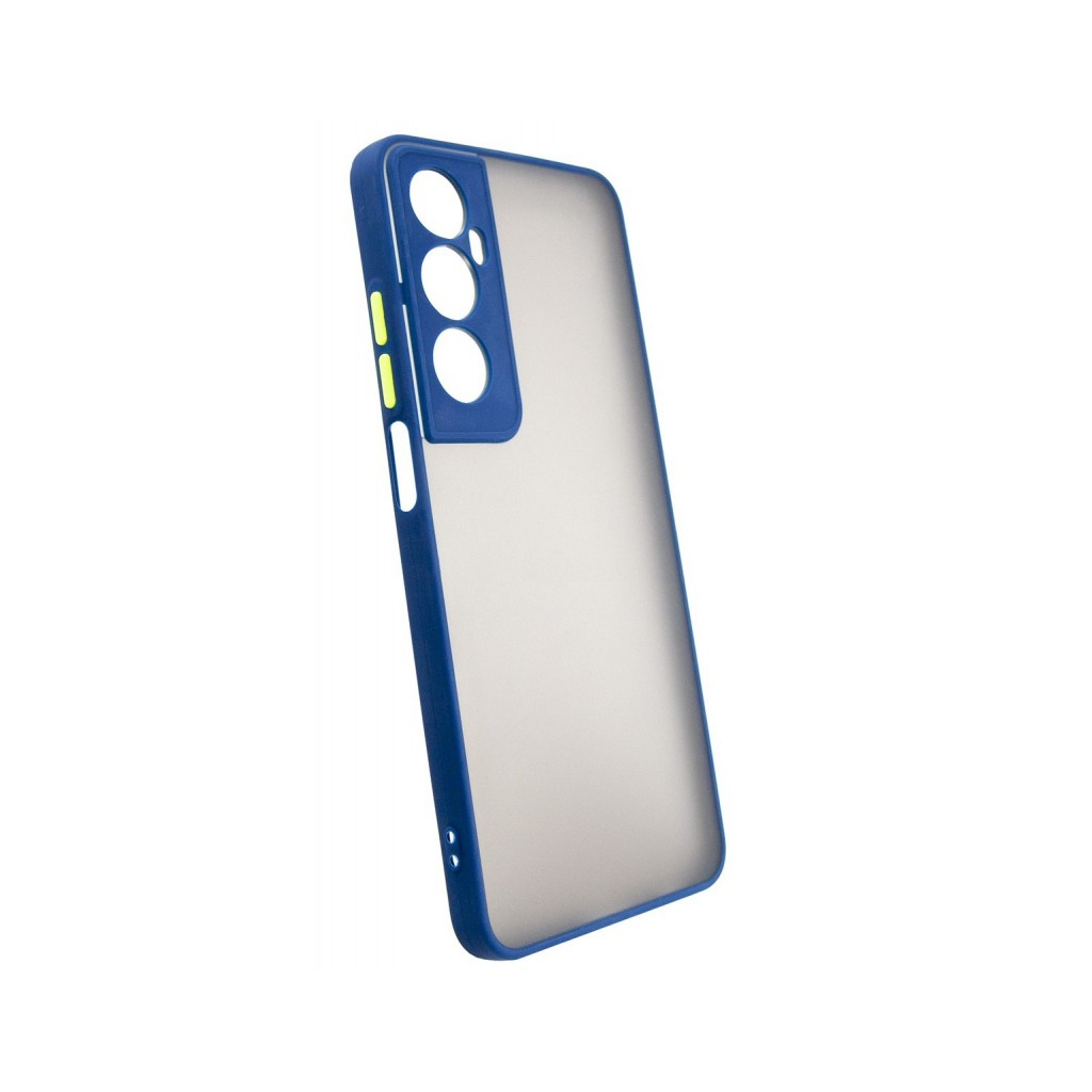 Чохол до мобільного телефона Dengos Matte Realme C65 (Blue) (DG-TPU-MATT-144) - зображення 2