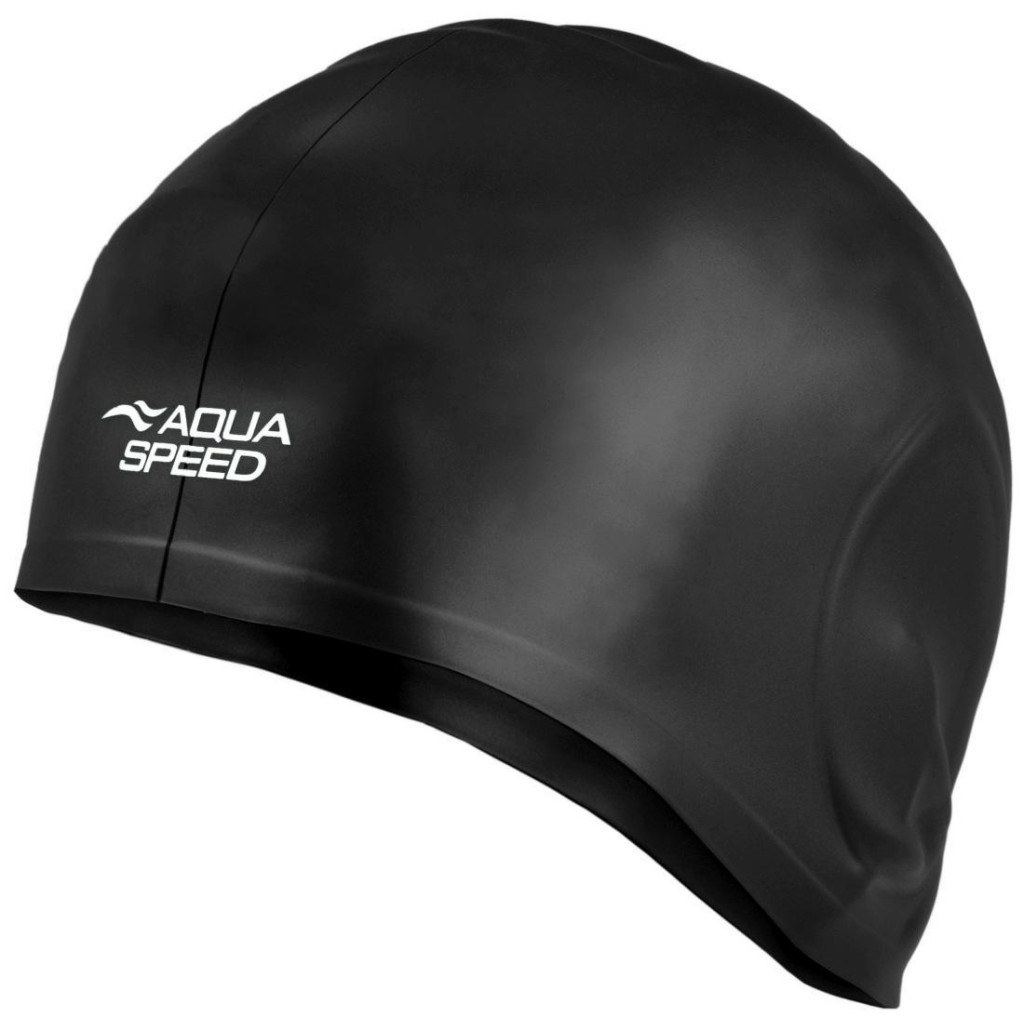 Шапка для плавання Aqua Speed Ear Cap Volume 60475 284-07 чорний Уні OSFM (5905718604753) - зображення 2