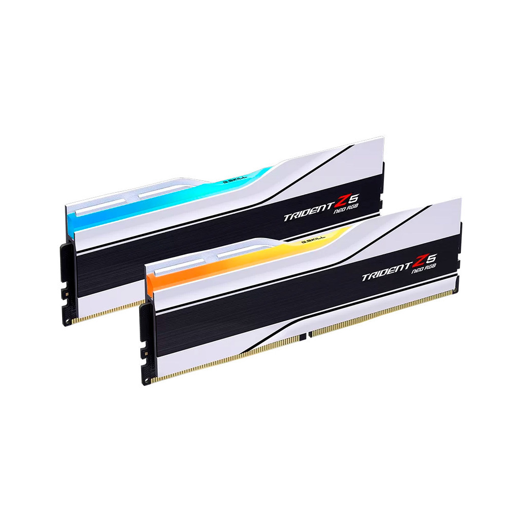 Модуль пам'яті для комп'ютера DDR5 64GB (2x32GB) 6000 MHz Trident Z5 Neo RGB Matte White G.Skill (F5-6000J3036G32GX2-TZ5NRW) - зображення 2