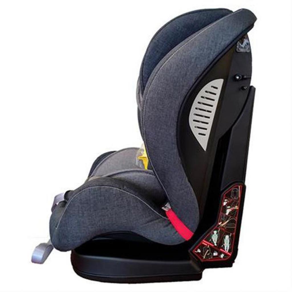Автокрісло Welldon Encore Isofix Графітово-сіре (BS07-TT95-001) - зображення 3
