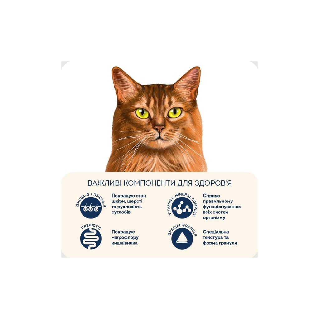 Сухий корм для кішок Home Food Healthy skin and shiny coat з індичкою та лососем 1.6 кг (4820235020170) - зображення 4