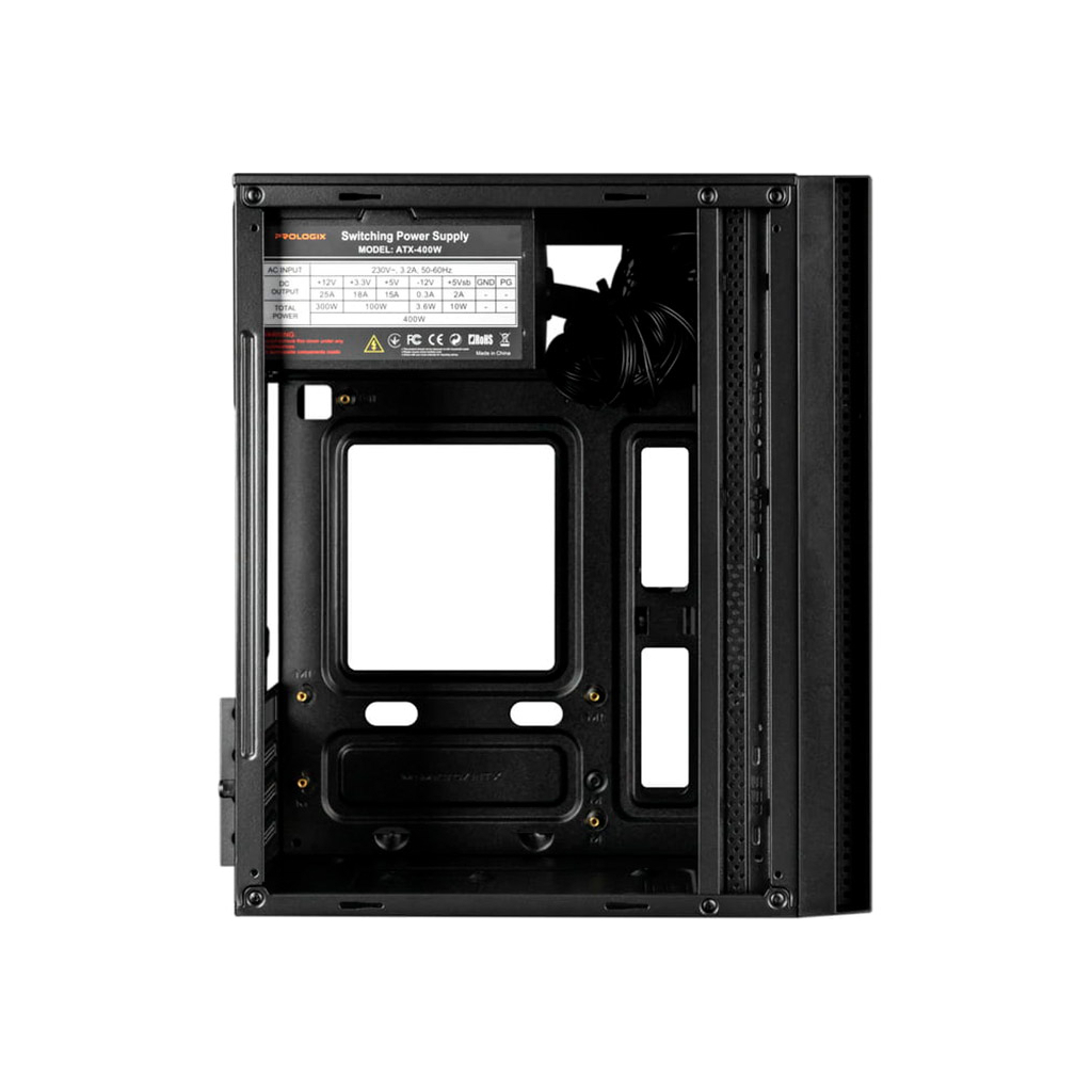 Корпус Prologix E124 400W Black - зображення 4