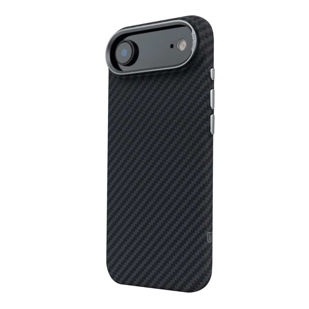 Чохол до мобільного телефона Armorstandart LikeCarbon2 MagCase Apple iPhone 17 Air Carbon Black (ARM86260) - зображення 5