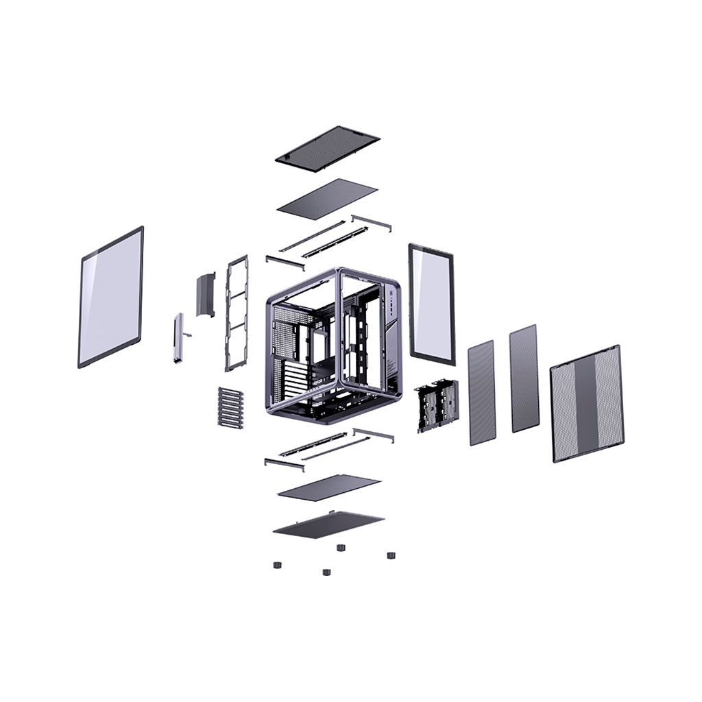 Корпус JONSBO BO400 Gray - изображение 12