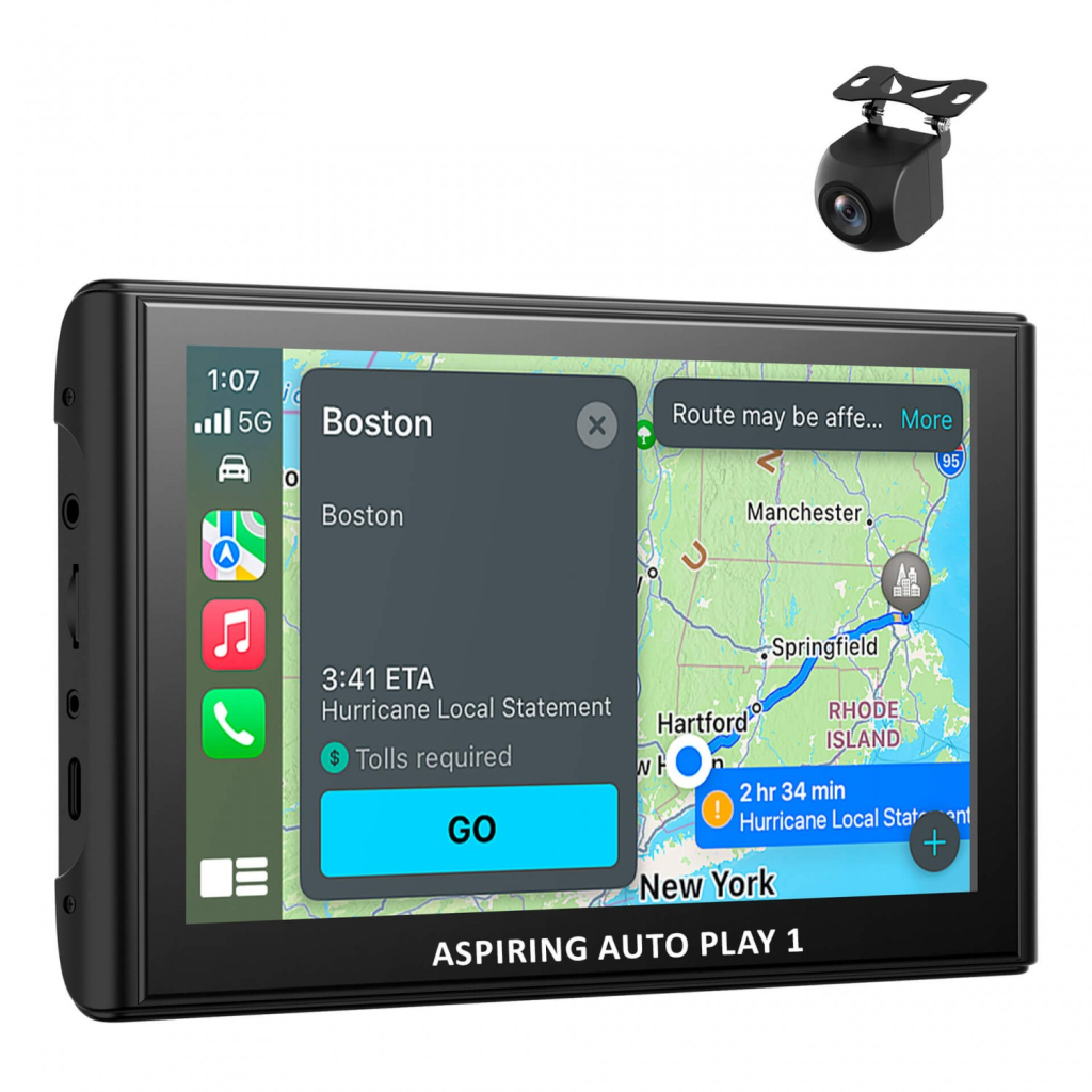 Автомобільний монітор Aspiring Auto Play 1, Magnet, CarPlay, Android auto - зображення 12