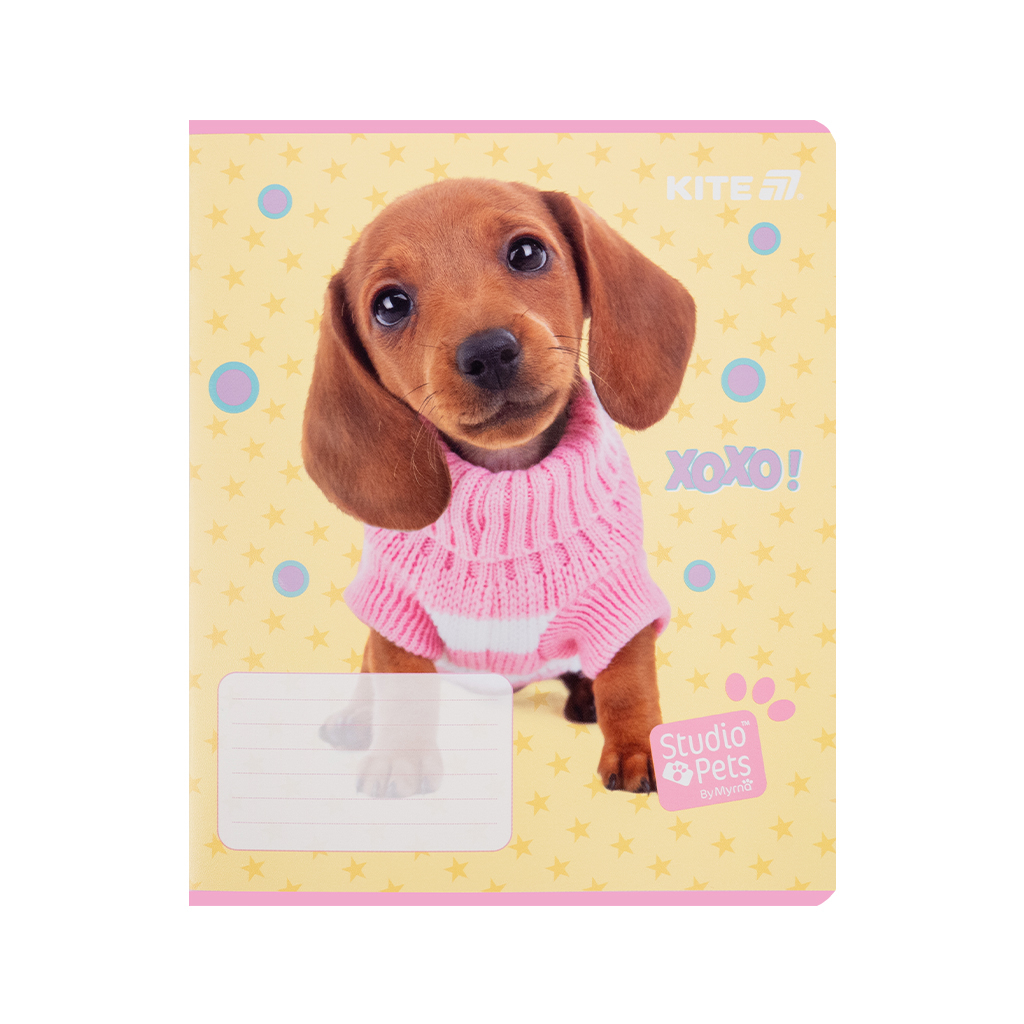 Зошит Kite Studio Pets, 12 аркушів, лінія (SP25-234) - зображення 3
