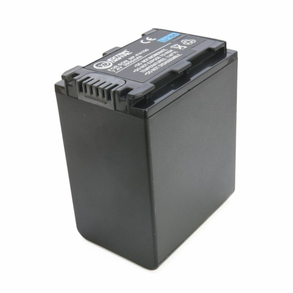 Акумулятор до фото/відео Extradigital Sony NP-FH100 (DV00DV1205) - зображення 4