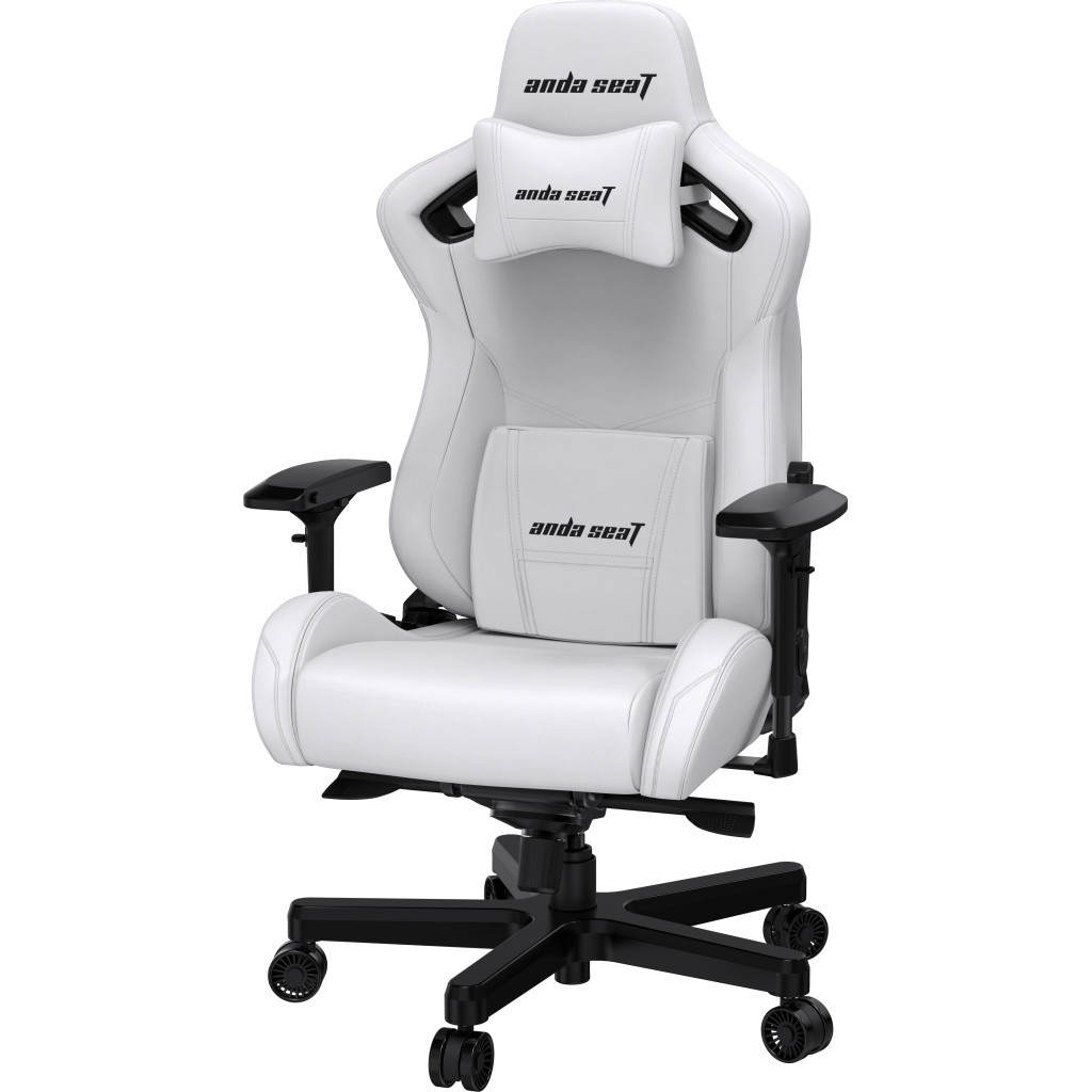 Крісло ігрове Anda Seat Kaiser 2 Size XL White (AD12XL-07-W-PV-W01) - зображення 4