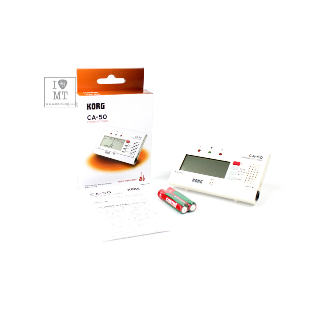 Тюнер для музичних інструментів Korg CA-50 (226833) - изображение 7