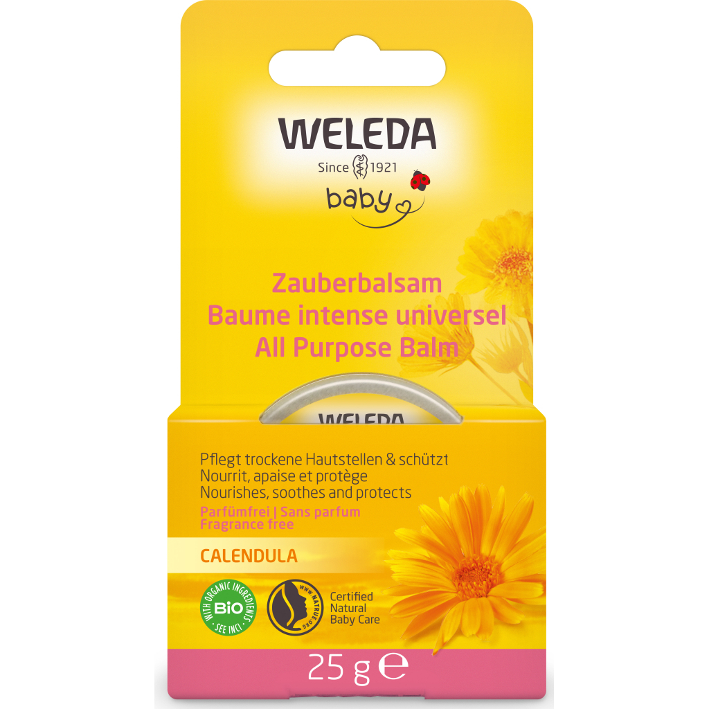 Бальзам для дітей Weleda Календула Чарівний Універсальний 25 г (4001638530248) - изображение 3
