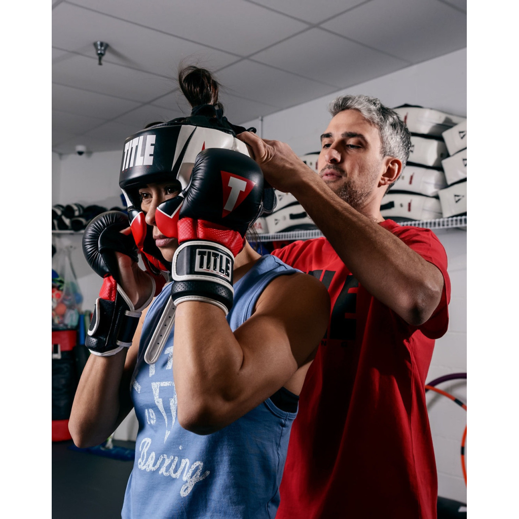 Боксерський шолом Title MMA Command Black/White/Red L (XCHGT L BK/WH/RD) - изображение 6