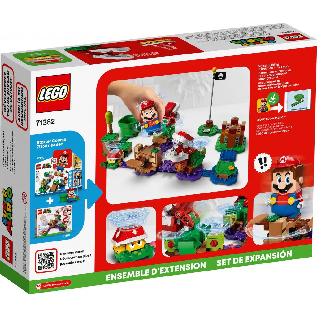 Конструктор LEGO Super Mario Головоломка з рослиною-піранією (71382) - зображення 9
