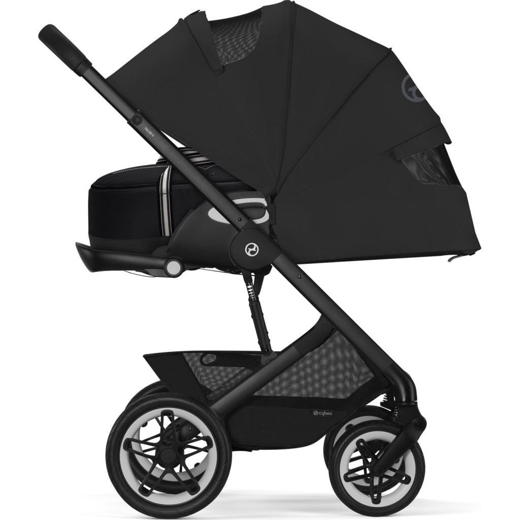 Коляска Cybex Talos S Lux BLK Moon Black (з бампером) (522004713) - зображення 6