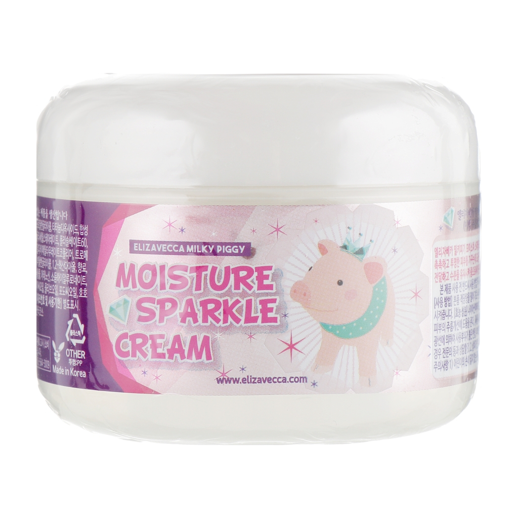 Крем для обличчя Elizavecca Milky Piggy Moisture Sparkle Cream зволожувальний 100 мл (8809339905176) - зображення 2