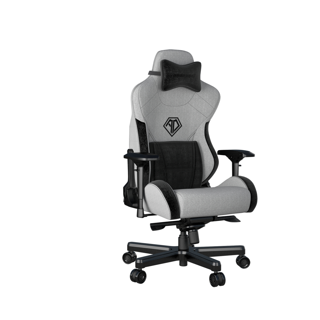 Крісло ігрове Anda Seat T-Pro 2 Size XL Grey/Black (AD12XLLA-01-GB-F) - зображення 11