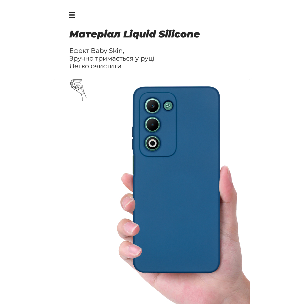 Чохол до мобільного телефона Armorstandart ICON OPPO A5 4G / A5 5G / A5m 4G Camera cover Dark Blue (ARM87470) - зображення 7