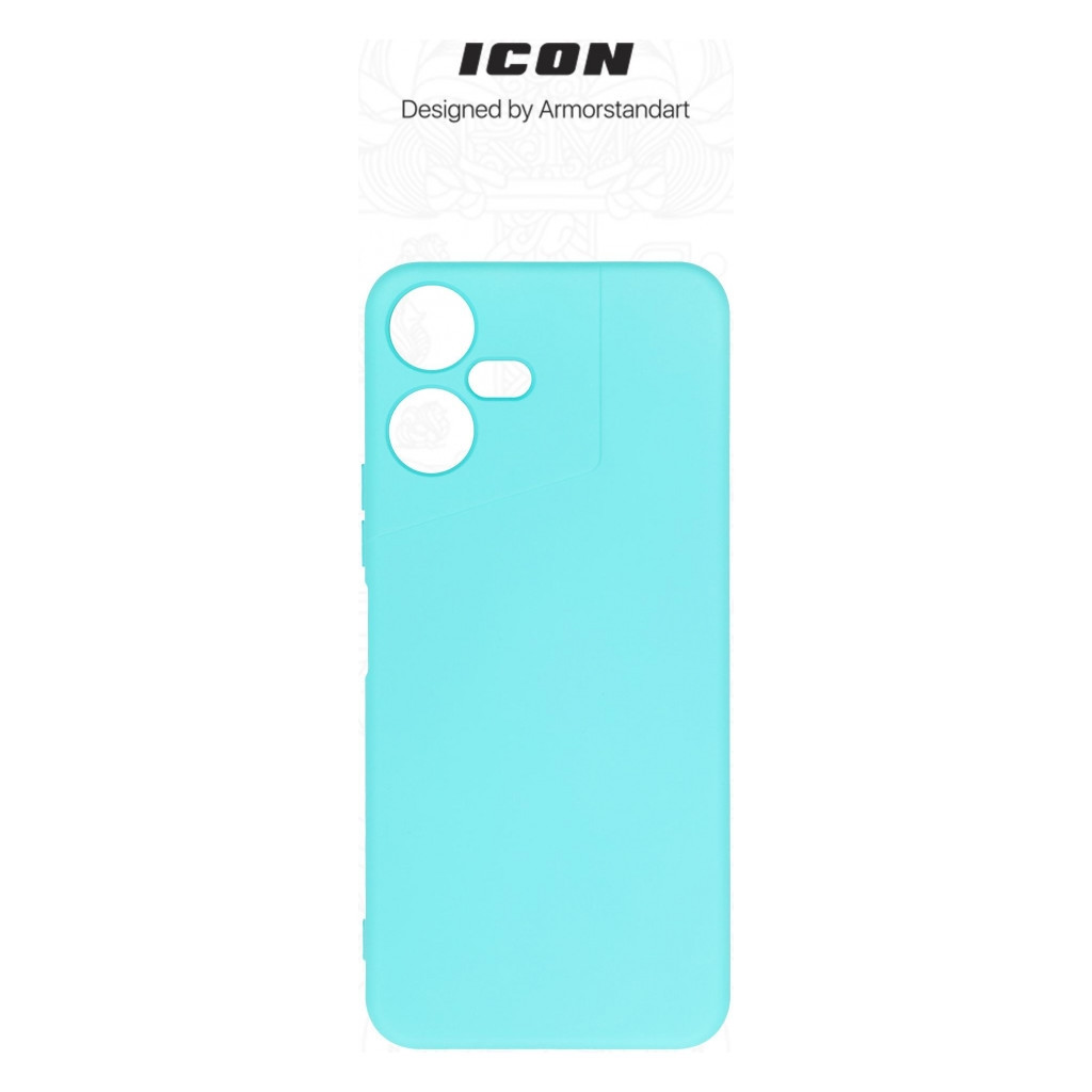 Чохол до мобільного телефона Armorstandart ICON Case Tecno POVA NEO 3 (LH6n) Camera cover Light Blue (ARM70382) - зображення 3