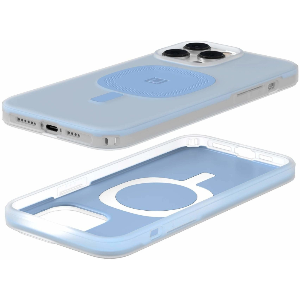 Чохол до мобільного телефона UAG [U] Apple iPhone 14 Pro Max Lucent 2.0 Magsafe, Cerulean (114079315858) - зображення 7