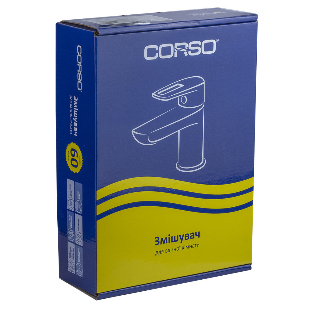 Змішувач Corso GARDA BC-2A121W (9605003) (BC-2A121W) - изображение 5