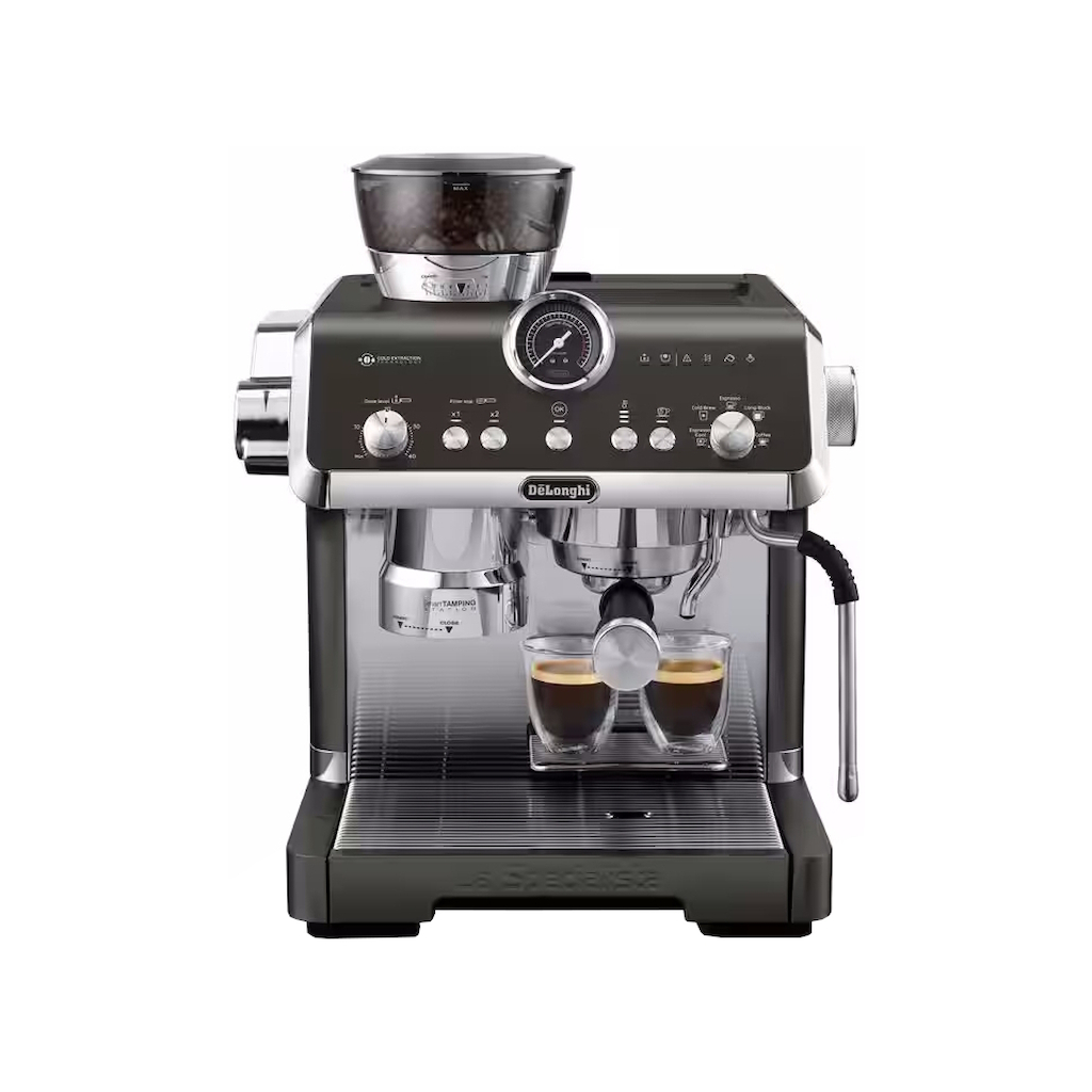 Ріжкова кавоварка еспресо DeLonghi EC 9555 BK - зображення 1