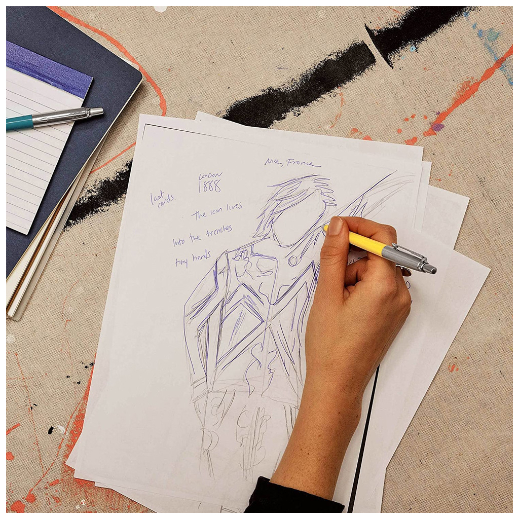 Ручка кулькова Parker JOTTER 17 Originals Yellow CT BP в Eco упаковці (15 332e) - изображение 5